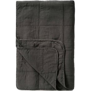 Ib Laursen Vintage Steppdecke 130x180 cm, Thunder Grey