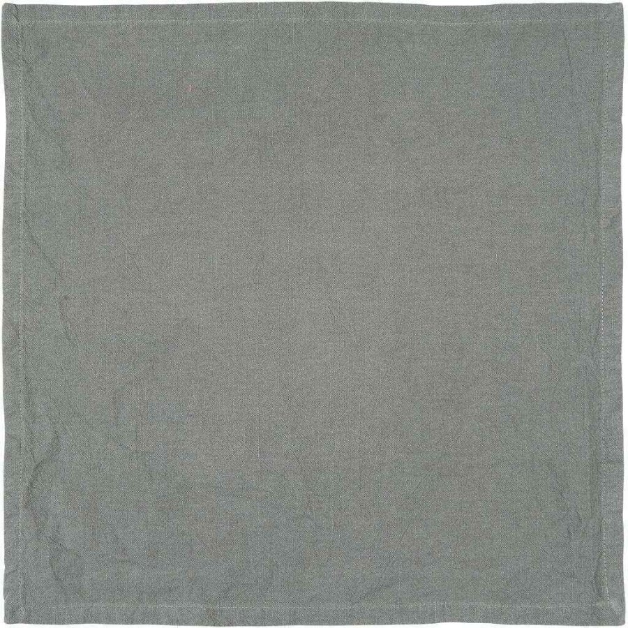 Ib Laursen Freja Stoffserviette 40x40 cm, Smoke