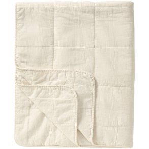 Ib Laursen Vintage Quilt Sengetæppe 240x240 cm, Butter Cream