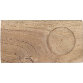 Ib Laursen Serveringsbrt 10x19 cm, Akacie