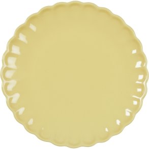 Ib Laursen Mynte Tallerken Blomst 19,5 cm, Lemonade