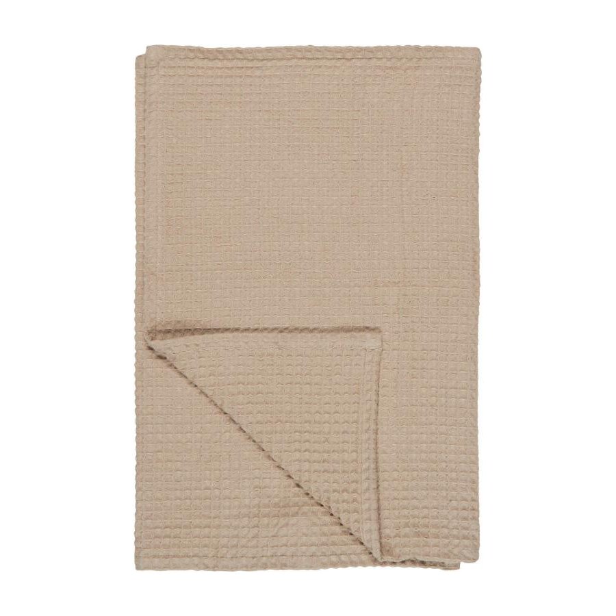 Ib Laursen Liseleje Waffelhandtuch 50x100 cm, Beige