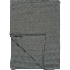 Ib Laursen Liseleje Vaffel Hndklde 100x150 cm, Antracit