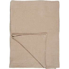 Ib Laursen Liseleje Vaffel Hndklde 100x150 cm, Beige