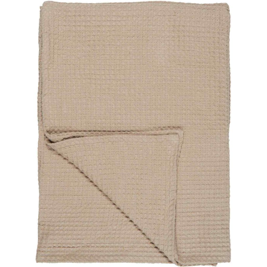 Ib Laursen Liseleje Waffelhandtuch 100x150 cm, Beige