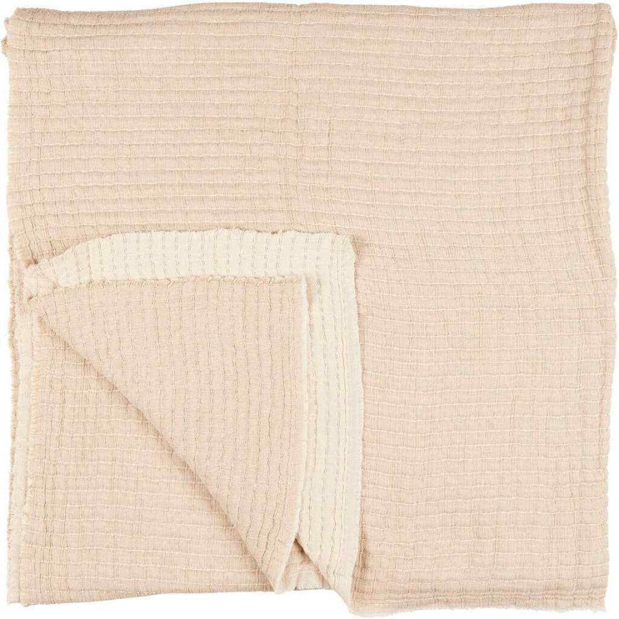 Ib Laursen Tagesdecke 150x220 cm, Natur/Gebrochenes Wei