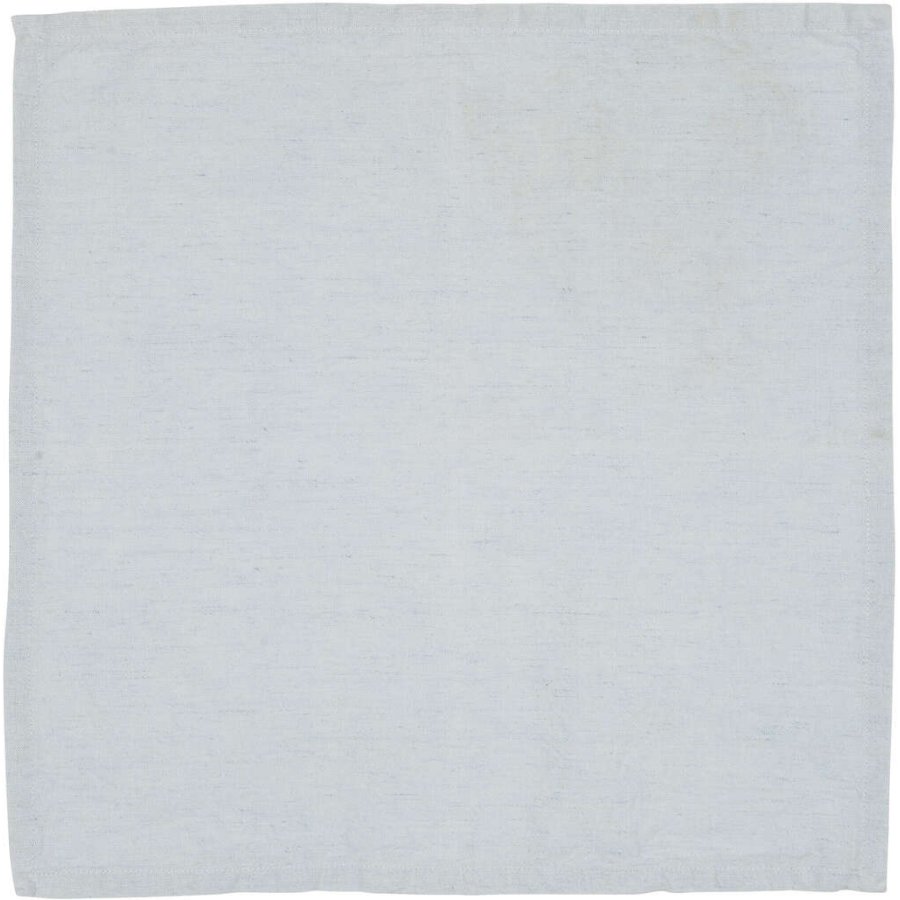 Ib Laursen Freja Stoffserviette 40x40 cm, Blau