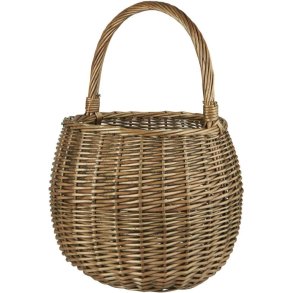 Ib Laursen Kurv m. Hank H44 cm, Natur
