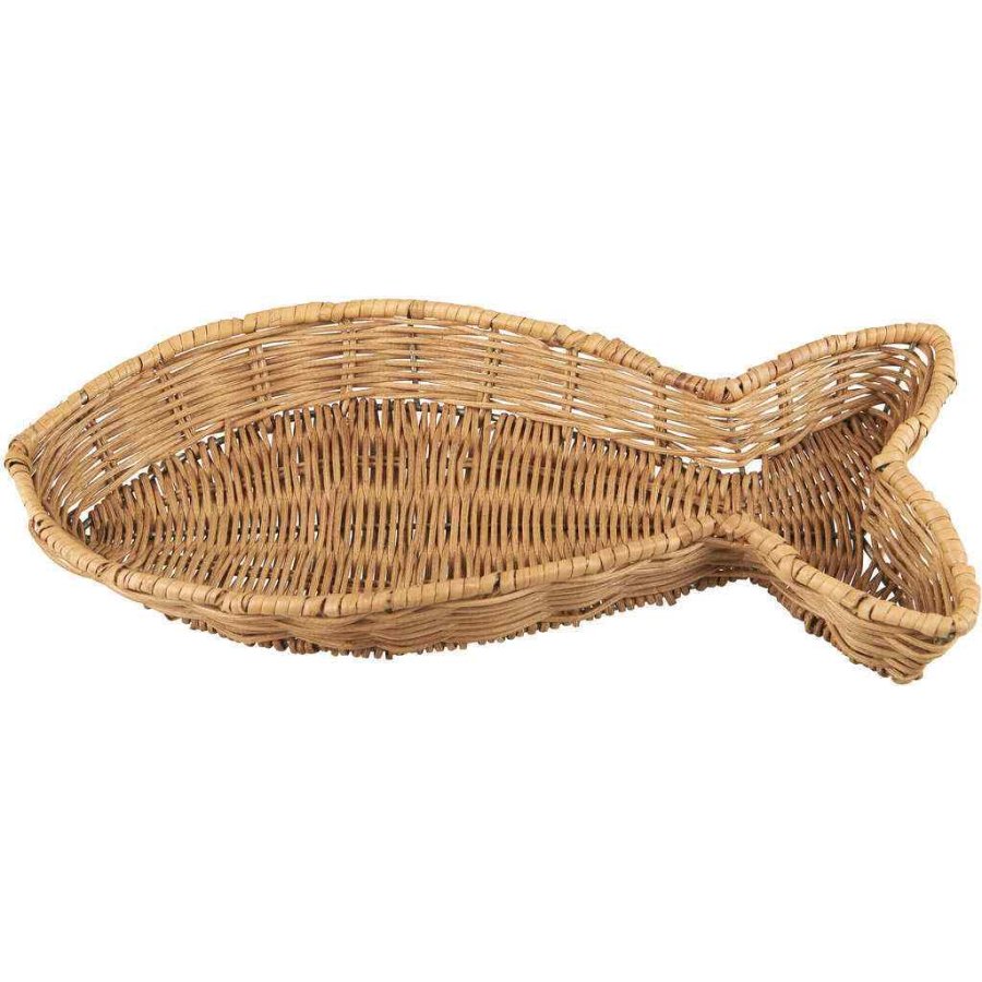 Ib Laursen Korb 40 cm, Rattan