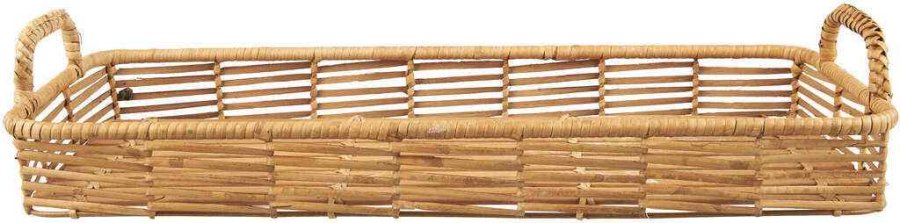 Ib Laursen Tablett 52,5 cm, Rattan