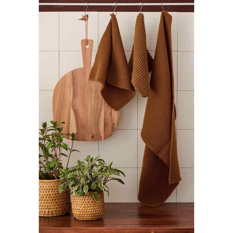 Ib Laursen Mynte Handtuch 40x60 cm, Cognac