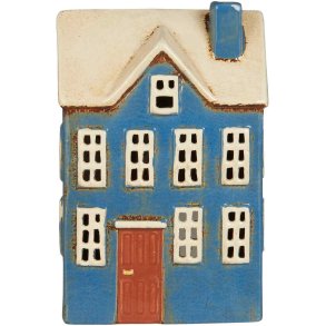 Ib Laursen Lyshus Nyhavn H20,5 cm, Brun/Bl