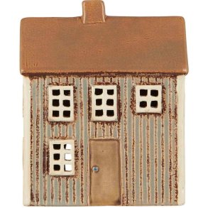 Ib Laursen Lyshus Visby H17 cm, Bl/Brun