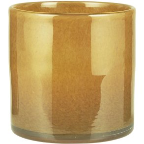 Ib Laursen Venecia Urtepotteskjuler H12 cm, Gyldebrun