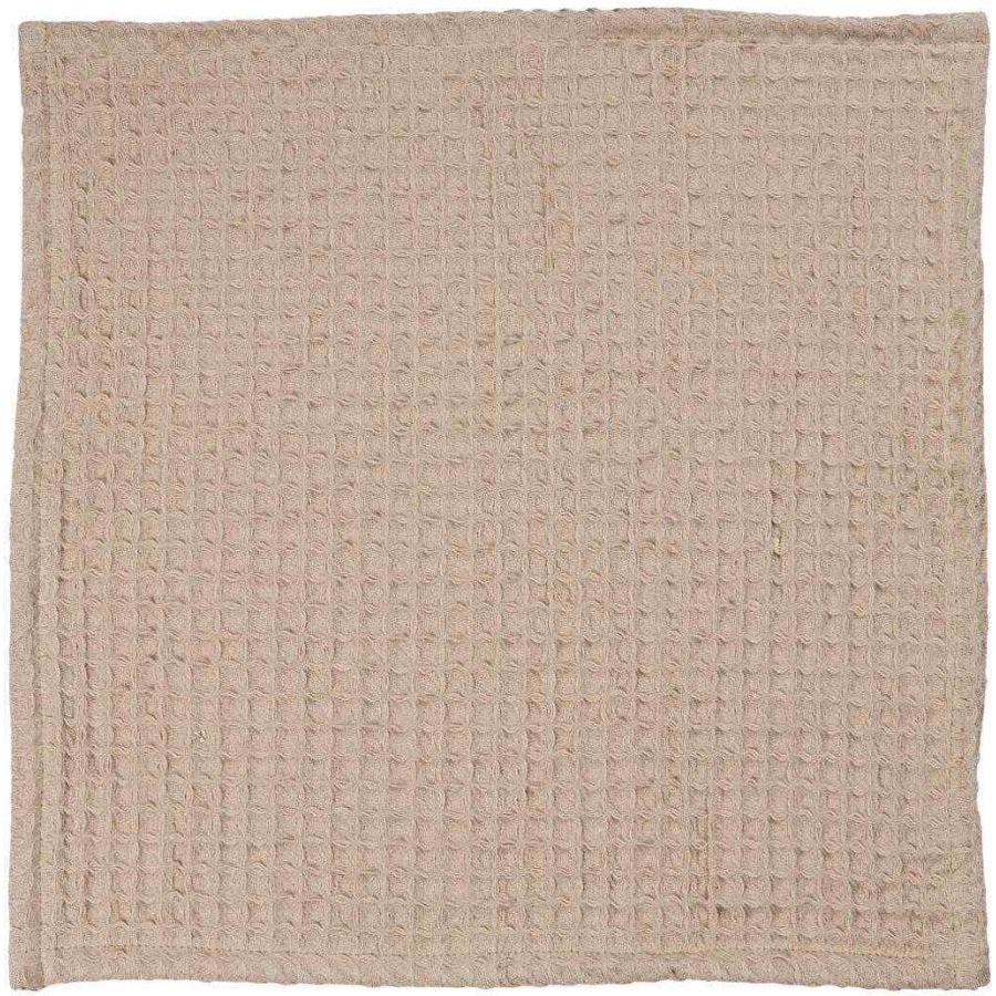 Ib Laursen Liseleje Waffeltuch 32x32 cm, Beige