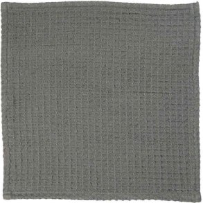 Ib Laursen Liseleje Vaflet Klud 32x32 cm, Antracit