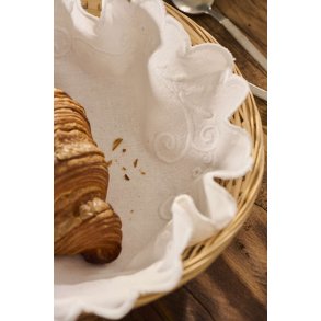 Ib Laursen Brødserviet Ø30 cm, Hvid