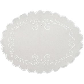 Ib Laursen Brdserviet 22,5x30 cm, Hvid