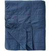 Ib Laursen Vintage Quilt-Tagesdecke 240x240 cm, Indigo