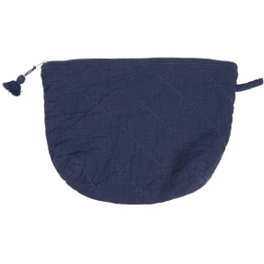 Ib Laursen Toilettaske Quiltet 28x18 cm, Indigo