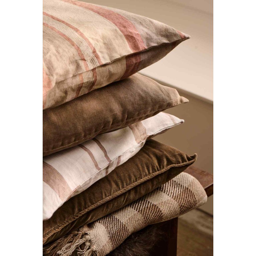 Ib Laursen Plaid 130x160 cm, Natur/Beige/Braun