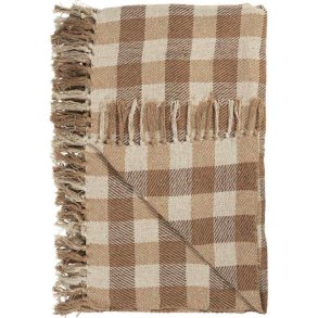 Ib Laursen Decke 130x160 cm, Natur/Beige/Braun
