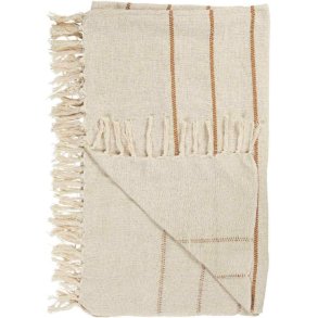 Ib Laursen Decke 130x160 cm, Natur/Braun