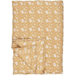 Ib Laursen Annika Decke 130x170 cm, Senf/Wei