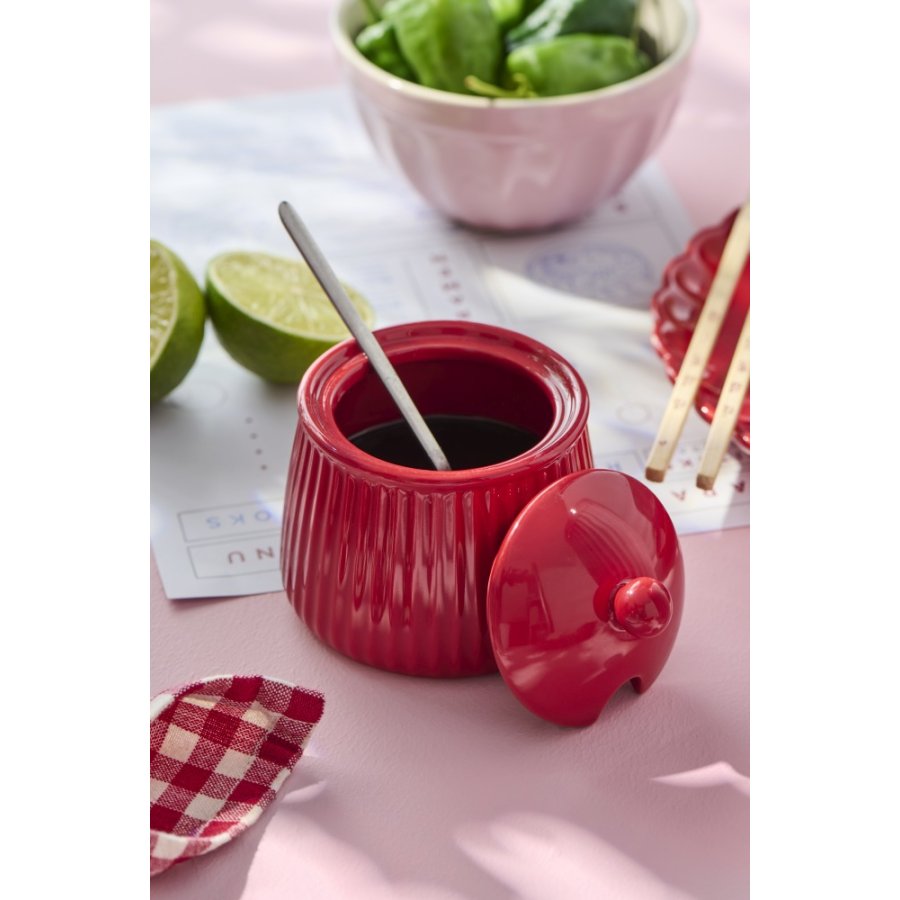 Ib Laursen Mynte Sukkerskl 9,3 cm, Strawberry