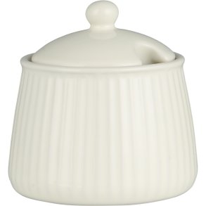 Ib Laursen Mynte Zuckerdose 9,3 cm, Butter Cream