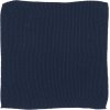 Ib Laursen Mynte Strikket Karklud 25x25 cm, Midnight Blue