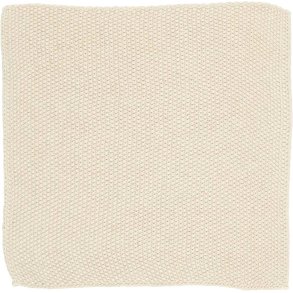 Ib Laursen Mynte Strikket Karklud 25x25 cm, Natur