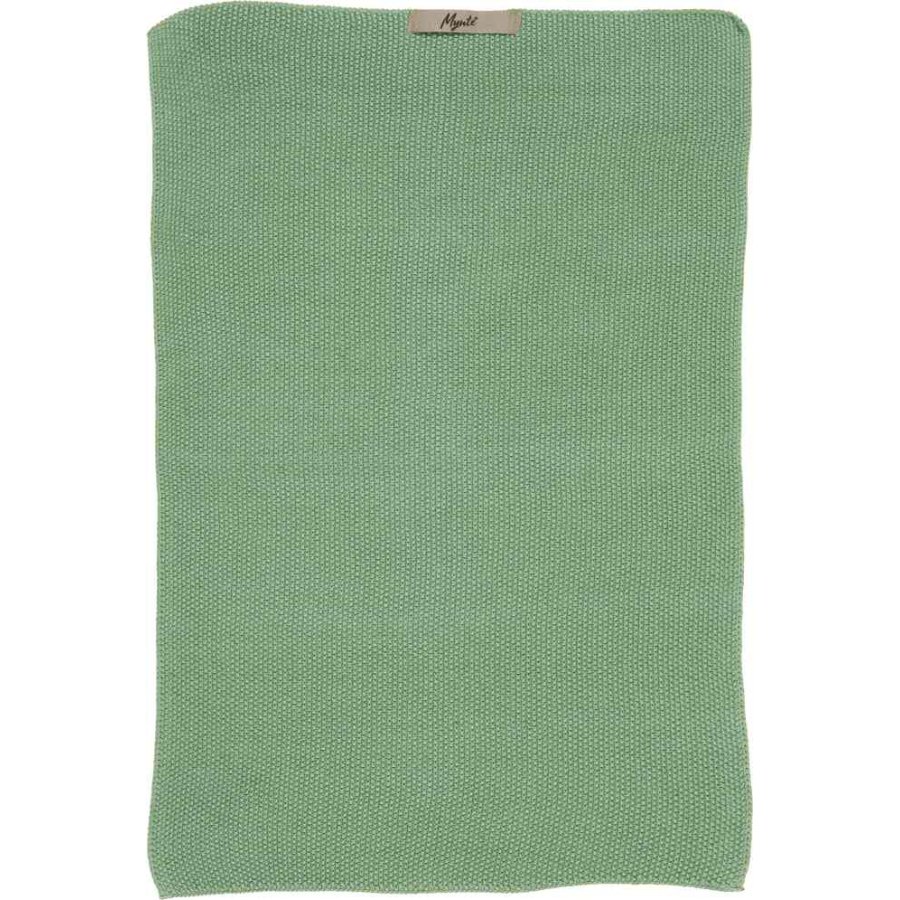 Ib Laursen Mynte Strikket Hndklde 40x60 cm, Wasabi