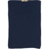 Ib Laursen Mynte Strikket Hndklde 40x60 cm, Midnight Blue