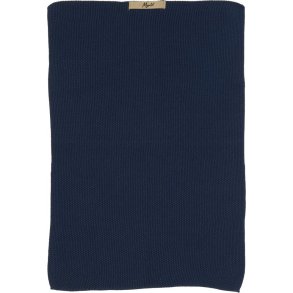 Ib Laursen Mynte Textuur Handdoek 40x60 cm, Midnight Blue