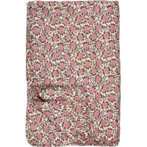 Ib Laursen Steppdecke 130x180 cm, Natur/Rosa/Braun