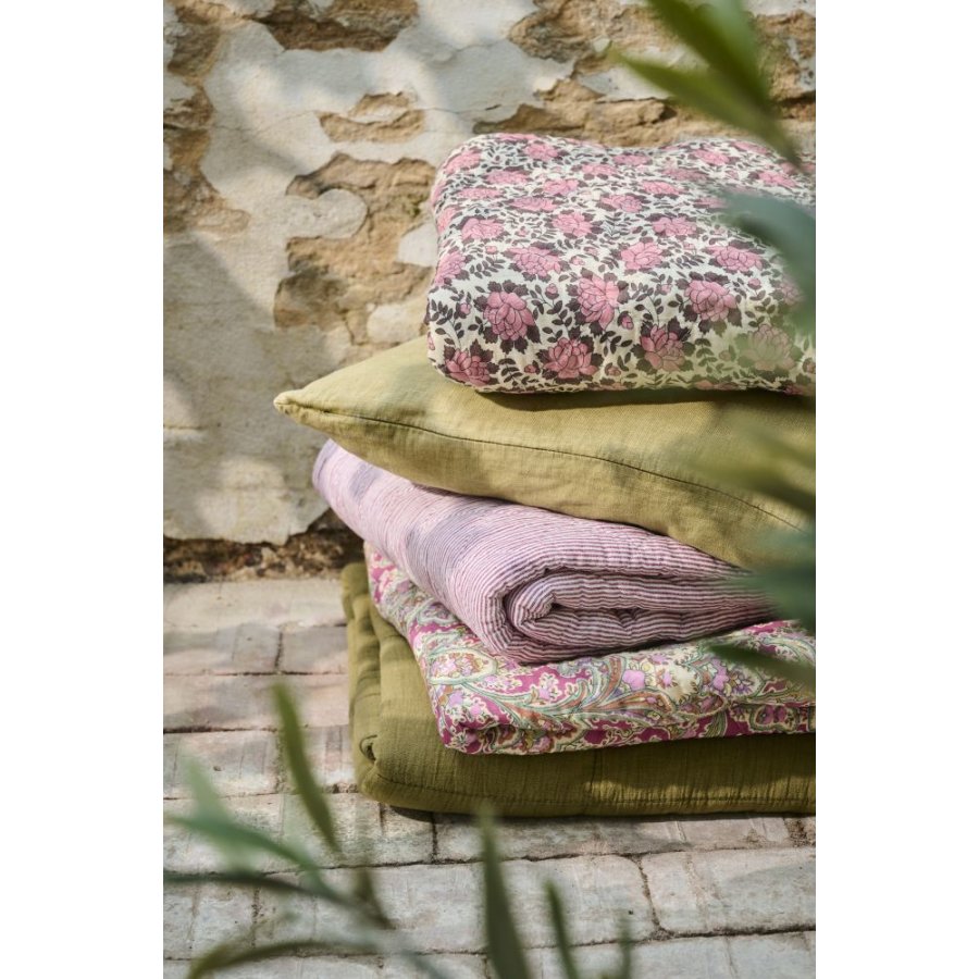 Ib Laursen Vattppe 130x180 cm, Natur/Rosa/Brun
