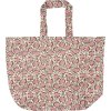 Ib Laursen Quiltet Taske, Natur/Rosa/Brun