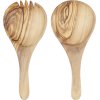 Ib Laursen Salatbestik 17,5 cm, Oliventr