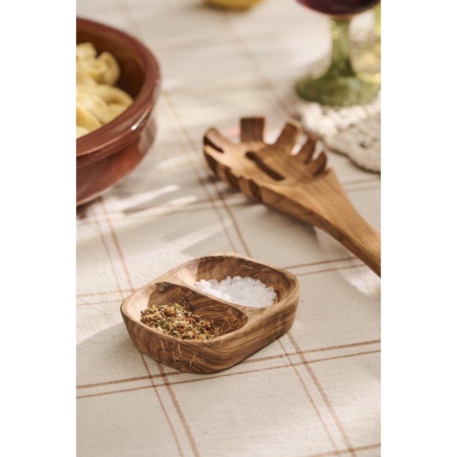 Ib Laursen Skl t. Salt og Peber 8,5 cm, Oliventr
