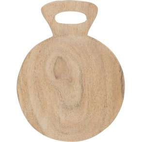 Ib Laursen Serveringstallerken m. Hank 15,4 cm, Akacie