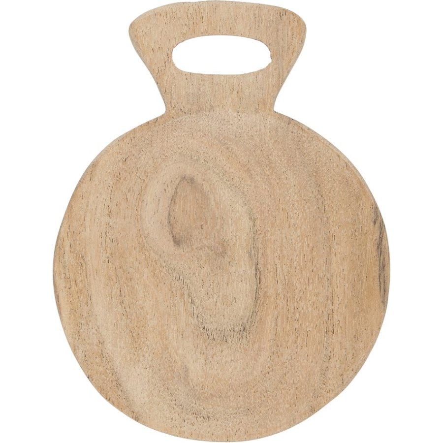 Ib Laursen Serveringstallerken m. Hank 15,4 cm, Akacie