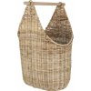 Ib Laursen Kurv m. Toiletpapirholder H50 cm, Gr Rattan