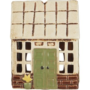 Ib Laursen Lichthaus-Orangerie H17 cm, Grn/Natur