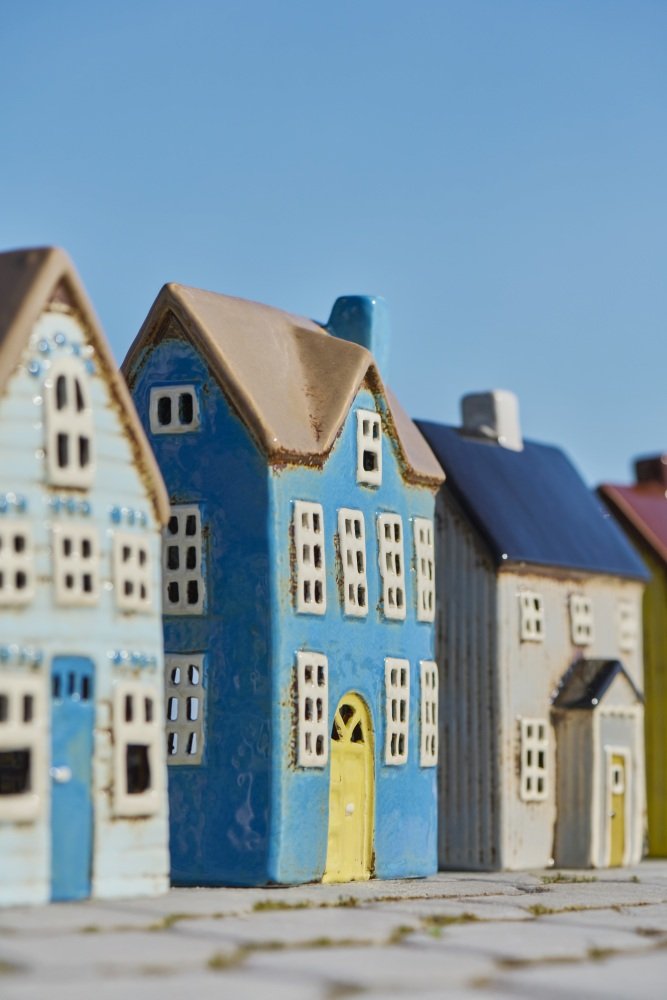 Ib Laursen Lichthaus Nyhavn H20,5 cm, Gelb