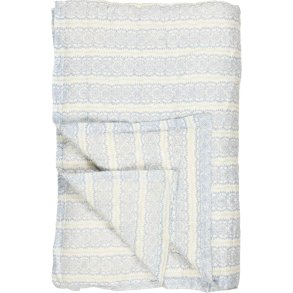 Ib Laursen Anne Steppdecke 130x170 cm, Blau/Grn