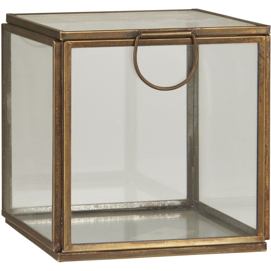 Ib Laursen Glasbox mit Deckel H10,5 cm