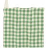 Ib Laursen Anders Grydelap 20x21,5 cm, Grn/Natur