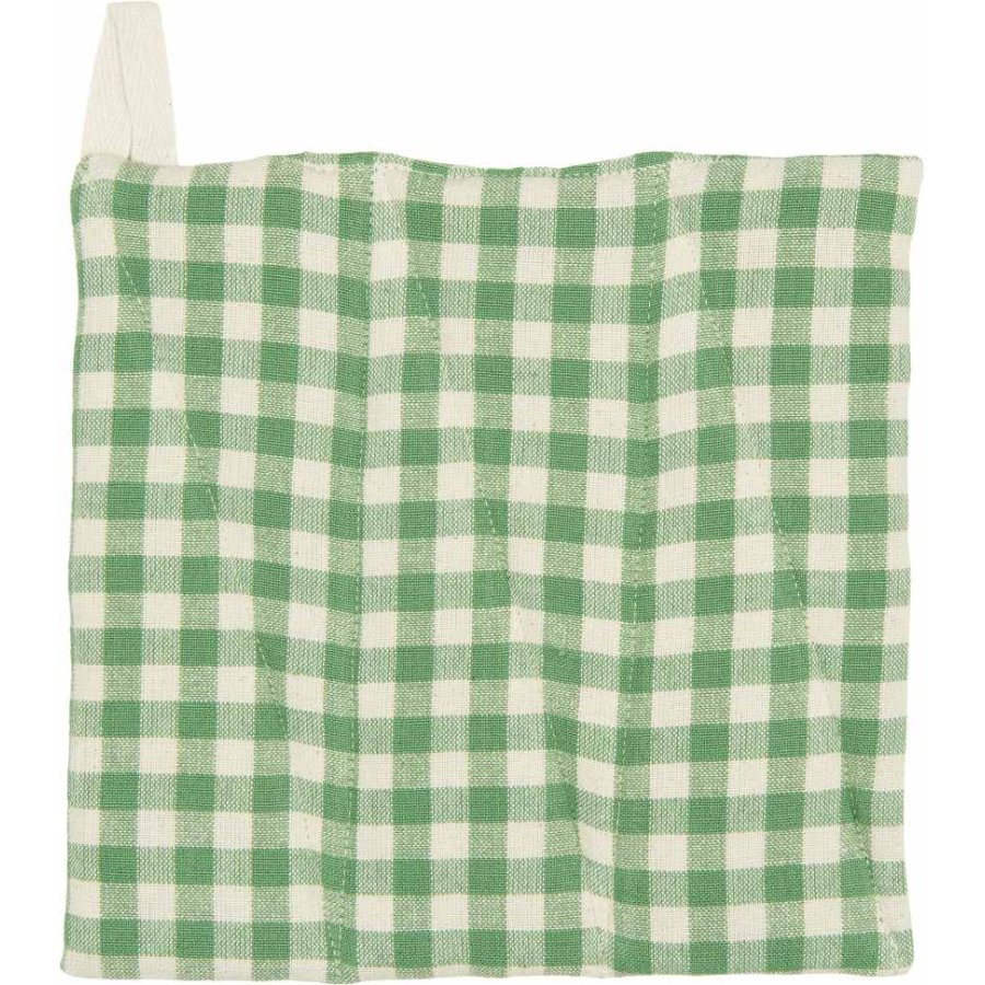Ib Laursen Anders Grydelap 20x21,5 cm, Grn/Natur