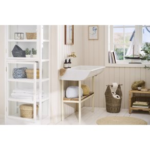 Ib Laursen Gulvmåtte Ø80 cm, Hvid